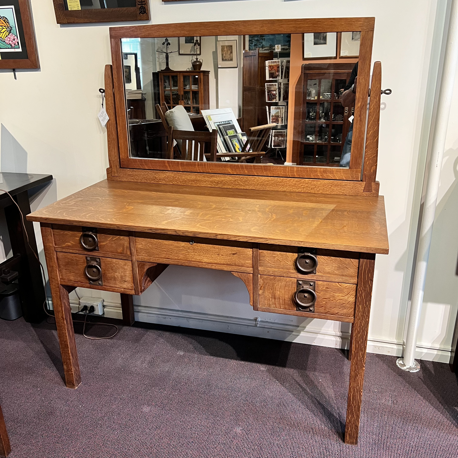 Gustav Stickley Model #907 Dressing Table