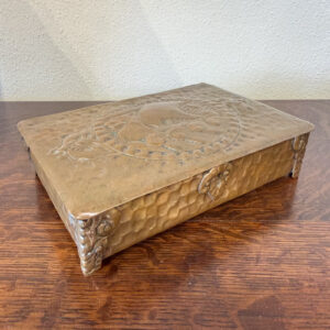 Copper Viking Ship Box, Circa 1915