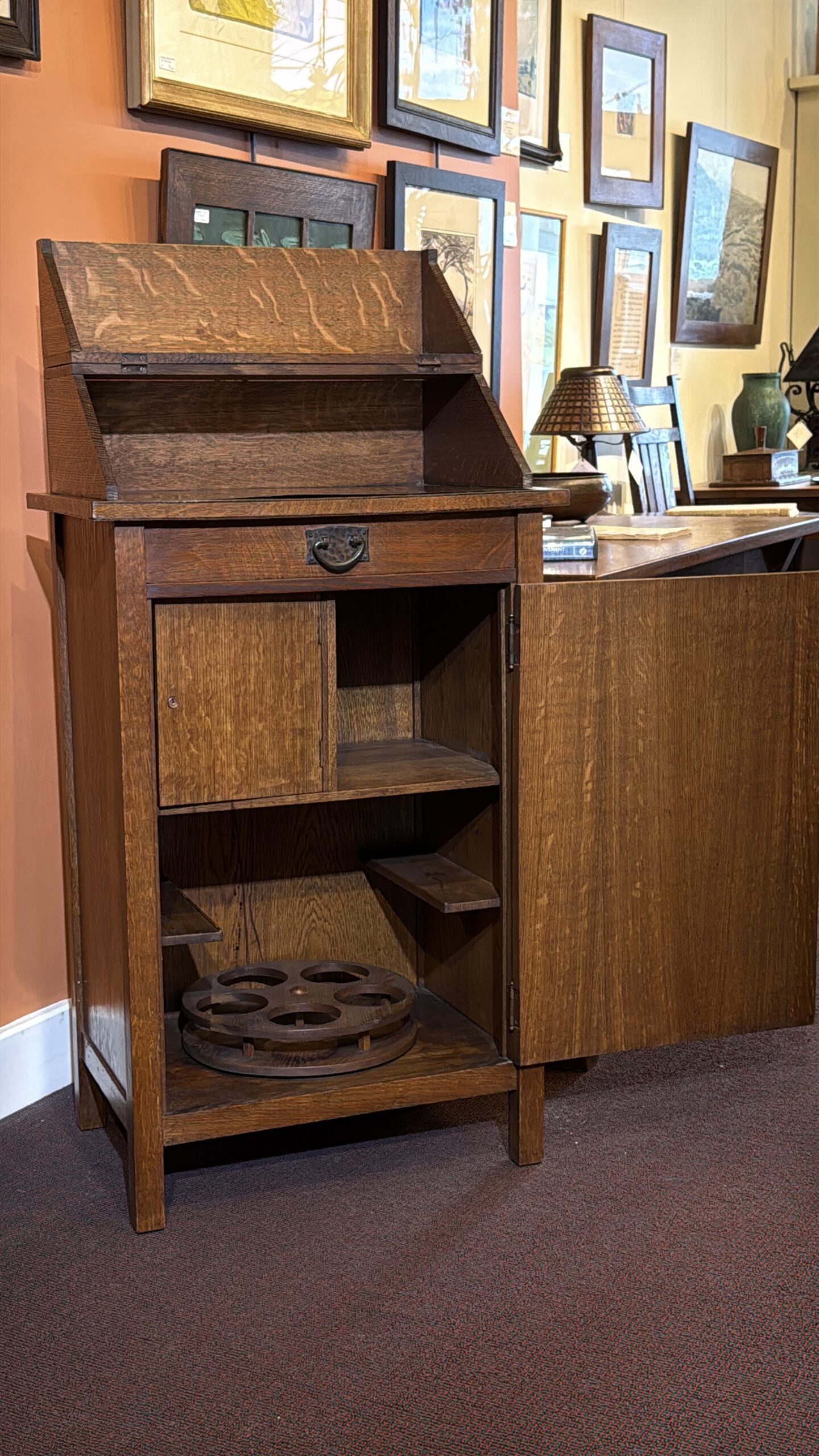 Gustav Stickley #86 Cellarette - Image 7